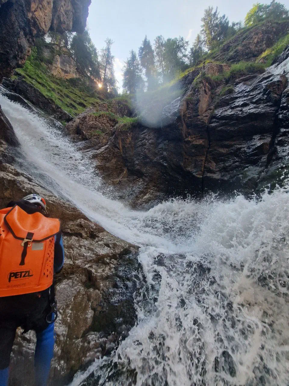 25m Abseiler Canyoning in Elmen/Tirol