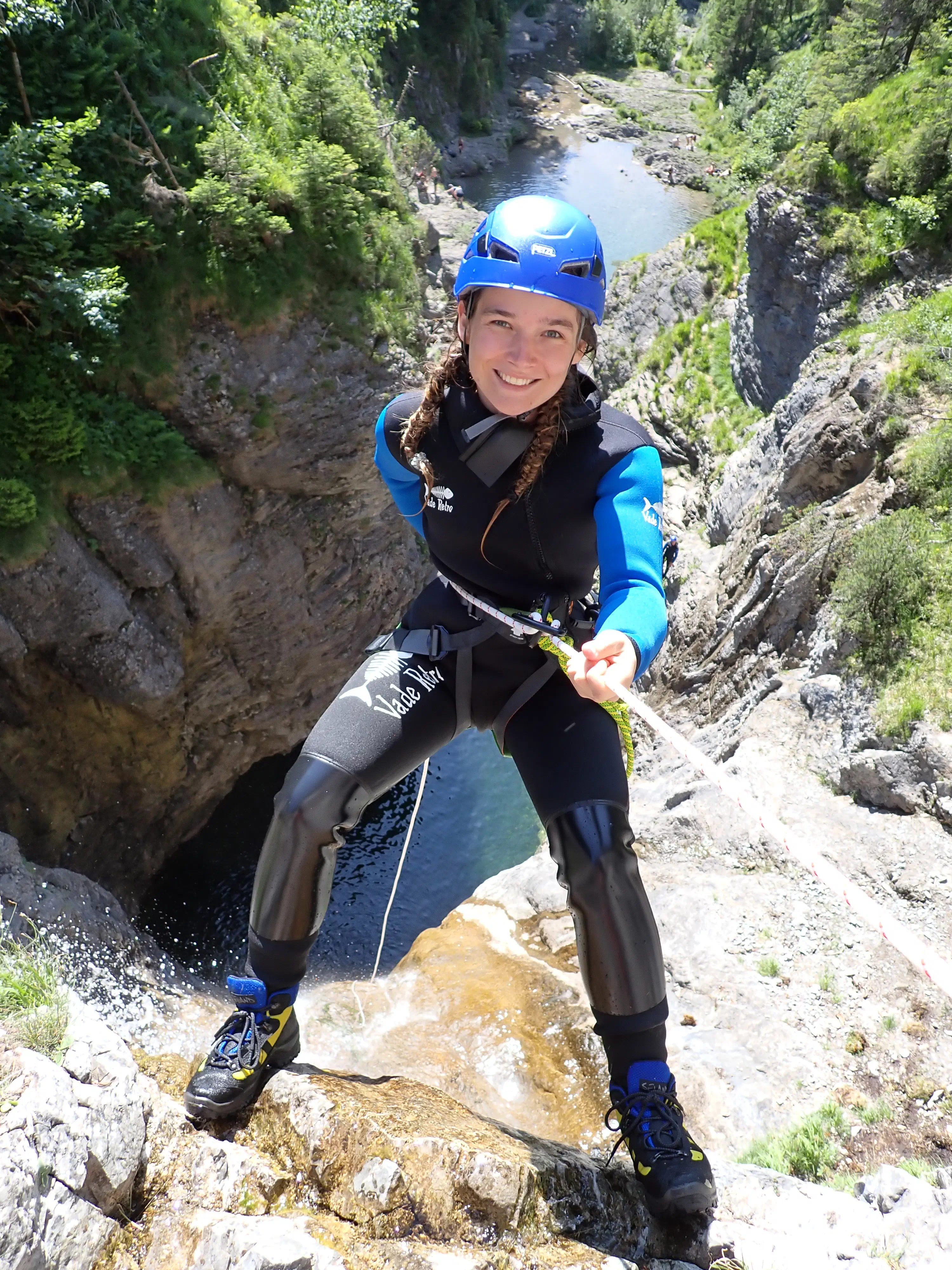 30M abseilen Canyoning Reutte